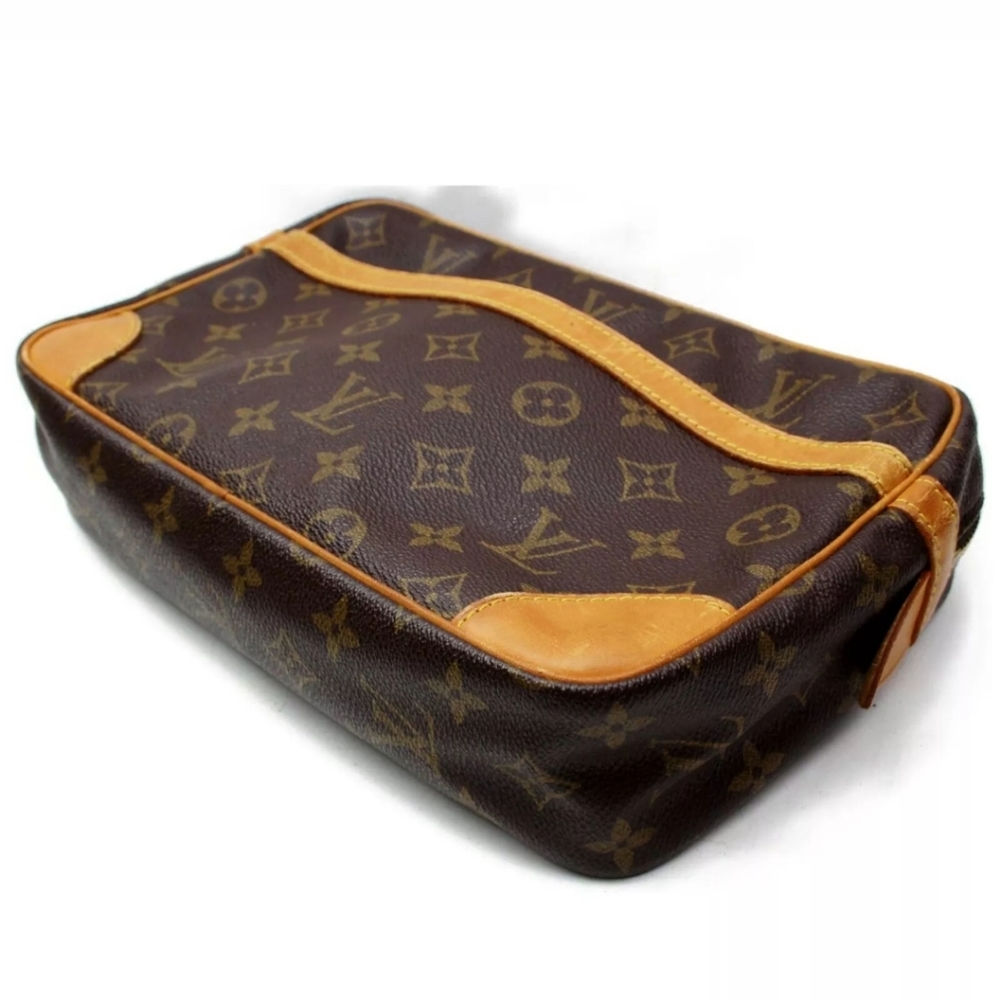 Louis Vuitton Compiegne 28 Mono Clutch Authentic - Picture 2 of 8